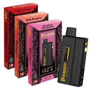 PRESSURE LIVE RESIN THC-A 6 GRAM DISPOSABLE 5CT BOX