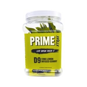 PRIME XTRAX D9 LIVE RESIN 300MG GUMMIES 25CT/JAR