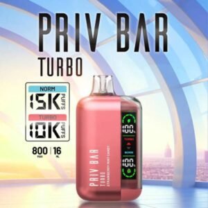 PRIV BAR TURBO BY SMOK 5% DISPOSABLE (80ML) 15K PUFFS 5CT/ BOX