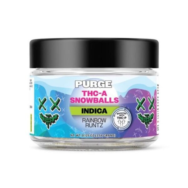 PURGE THC-A BOOSTED WITH THC-P SNOW BALLS 3.5GM JAR