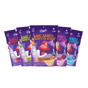 PURPLE MAGIC AMANITA MUSHROOM 3000MG PER BAG GUMMY 10CT/DISPLAY