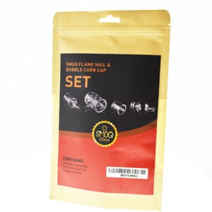 SMOQ FLAME NAIL & BUBBLE CARB CAP 18MM MALE "QB3718MALE"