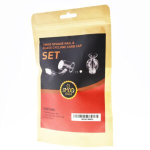 SMOQ OPAQUE NAIL & GLASS CARB CAP 2 TERP PEARLS 14MM MALE "QB3814MALE"