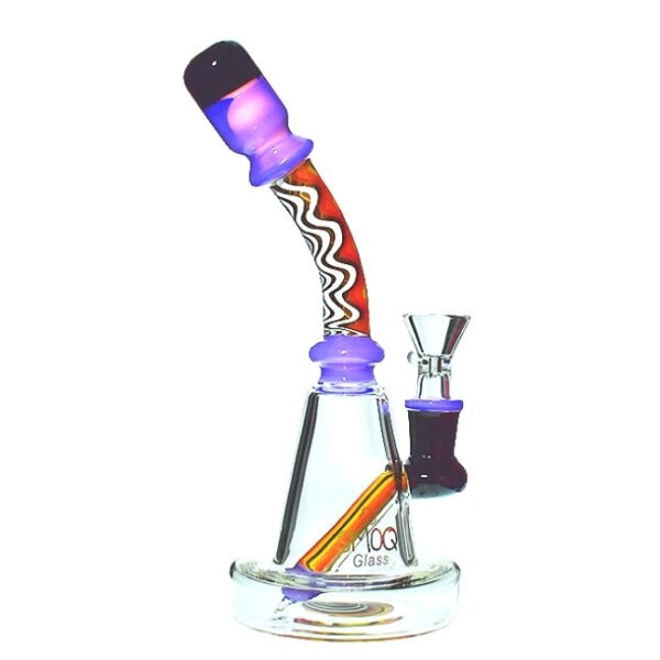 SMOQ AMERICAN MADE BOROSILICATE WATER PIPE