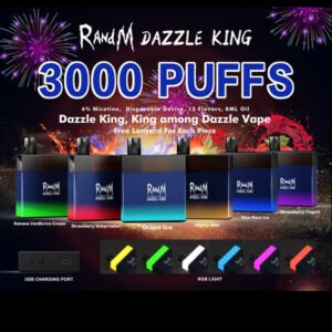R AND M DAZZLE KING DISPO (80ML) 10CT / BOX