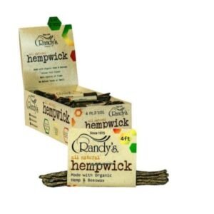 RANDY'S ALL NATURAL HEMPWICK (100 FT DISPLAY OF 6)