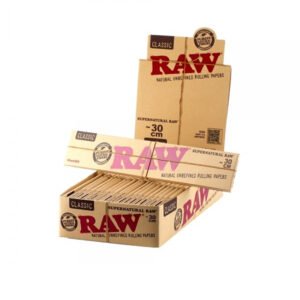RAW CLASSIC SUPER NATURAL PAPER 30CM (20 PER BOX)