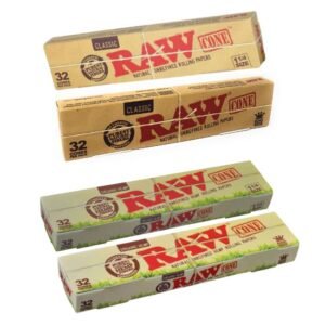 RAW CONE 32 CONES PER PACK (SINGLE)
