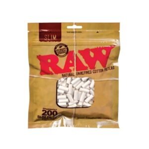 RAW COTTON FILTERS 200CT/ BAG