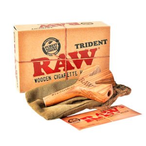 RAW WOODEN CIGARETTE HOLDER