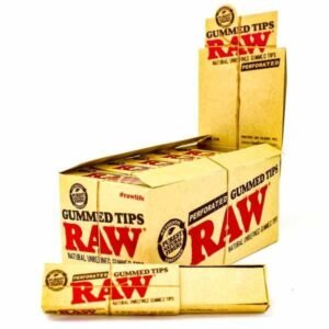 RAW PERFORATED GUMMED TIPS 24CT/BOX