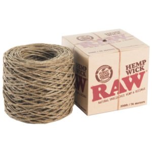 RAW HEMP WICK 250 FT / 76 METERS