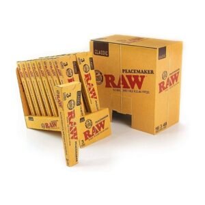 RAW PEACE MAKER CLASSIC (16 PACKS / 48 CONES PER BOX)
