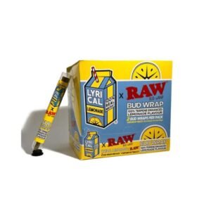 RAW X LYRICAL LEMONADE BUD WRAP TERP ENHANCED 12CT/BOX