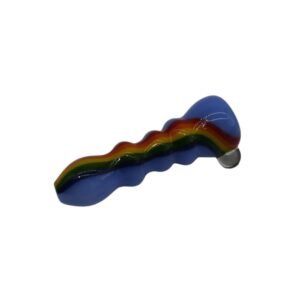 3.5" SLIME FUMING RAINBIW DESIGN CHILLUM