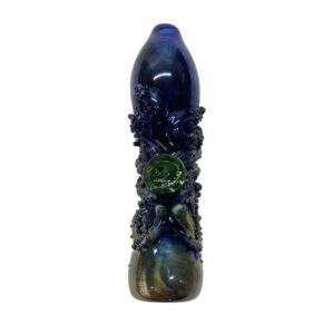 3" DARK GOLDEN PREMIUM WITH OCTOPUS ON TOP CHILLUM