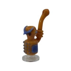 9" HAND MADE OWL DESIGN BUBBLER