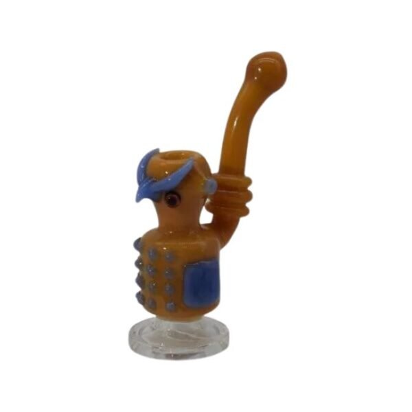 9" HAND MADE OWL DESIGN BUBBLER
