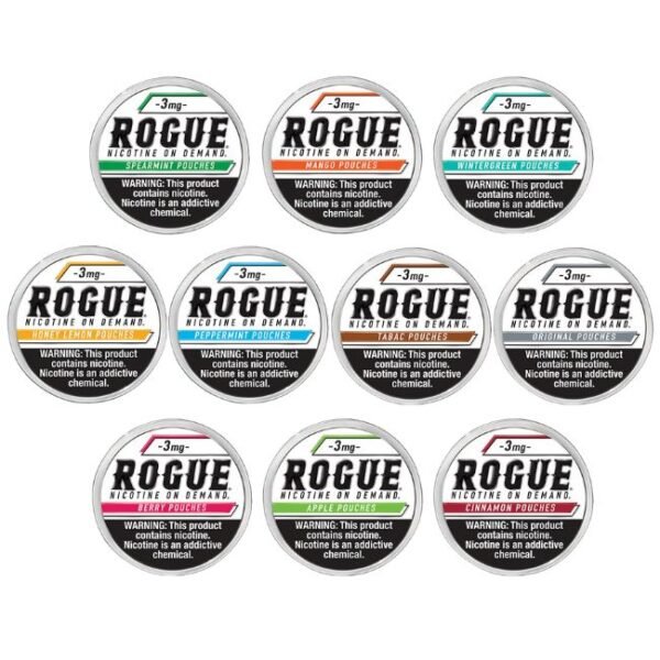ROGUE NICOTINE POUCHES 5CT/PACK