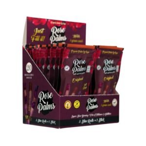 ROSE PALM 3 SLIM ROLLS +1 STICK 20CT/BOX