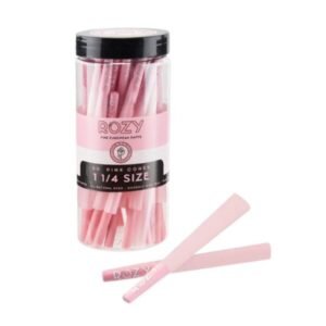 ROZY PINK PRE ROLLED CONES 1PK 50CT/ BOX