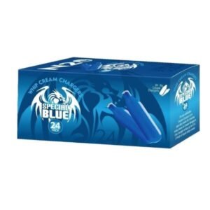 SPECIAL BLUE CREAM CHARGERS (25 BOX OF 24 PACK)