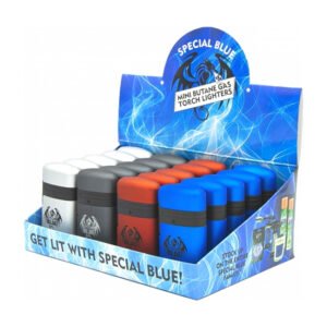 SPECIAL BLUE MINI BUTANE TORCH CLASSIC DOUBLE METAL 20CT/BOX