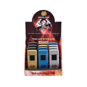 SPECIAL BLUE THE LUX STICK USB LIGHTER (LT150) 12CT/DISPLAY
