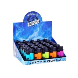 SPECIAL BLUE MINI RUBBER LIGHTER (LT102) 20CT/BOX