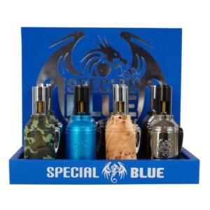 SPECIAL BLUE GRENADE TORCH (TD117M) 12CT/DISPLAY