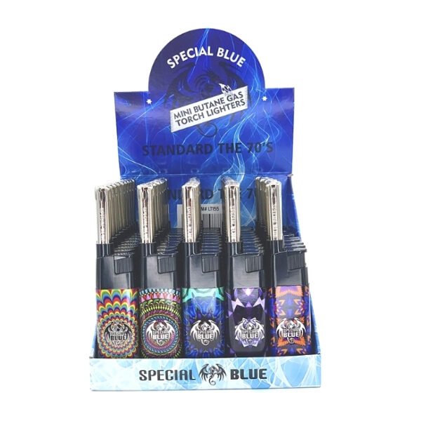 SPECIAL BLUE MINI GAS STANDARD THE 70S TORCH (LT155) 50CT/BOX