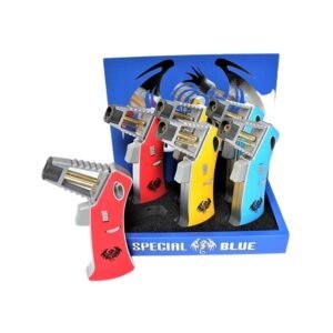 SPECIAL BLUE AVENGER SKULL TORCH (TD108M) 6CT/DISPLAY