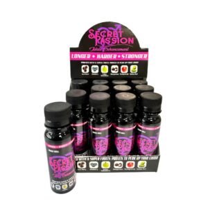 SECRET PASSION MALE ENHANCEMENT DRINK 12CT/BOX