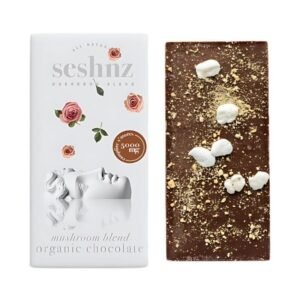SESHNZ MUSHROOM BLEND ORGANIC 5000MG CHOCOLATE BAR 5CT/ BOX