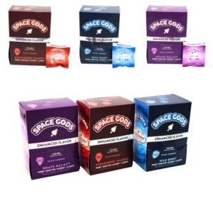 SPACE GODS DELTA 9 + CBD 120MG SPACE GUMMIES 2CT/PK 30PK/BOX