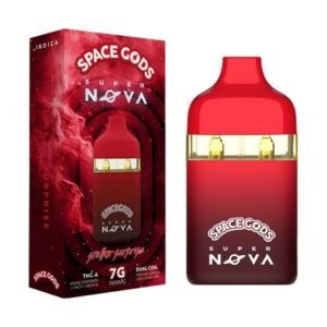 SPACE GODS SUPER NOVA THC-A LIQUID DIAMOND + THC-P + D8 7GM DISPO 5CT/BOX