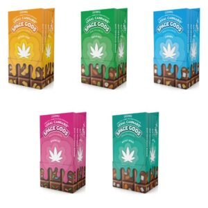 SPACE GODS SPACE CHOCOLATE THC + CBD 200MG BARS 5CT/BOX