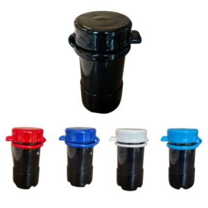 SILICONE 2" x 4" SMELL PROOF CONTAINER (ASSORTED COLORS)