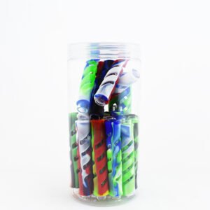 SILICONE CHILLUM 25CT/JAR