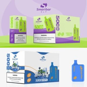 SMARTBAR DISPOSABLE 5000PUFFS (150ML) 10CT/BOX
