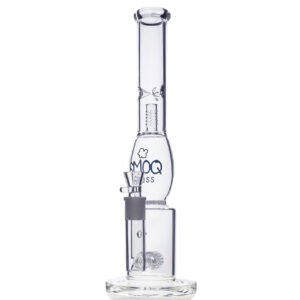 SMOQ GLASS 15 INCH BOROSILICATE WATER PIPE WITH MATRIX PERC