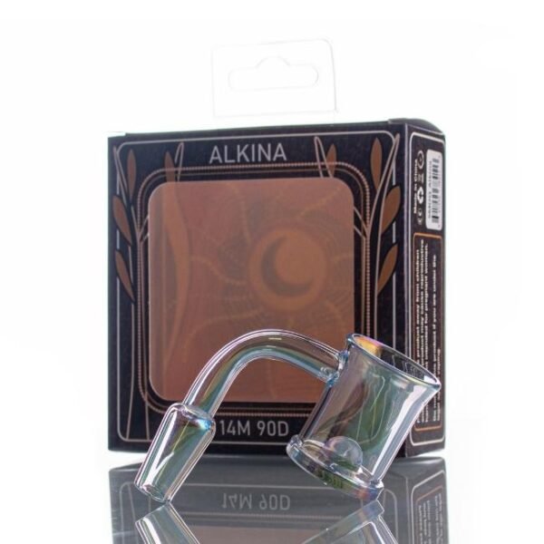 SMOQ GLASS MOON SERIES 14MM 90 DEGREE ALKINA BANGER