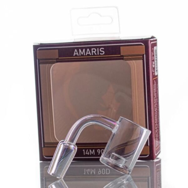 SMOQ GLASS MOON SERIES 14MM 90 DEGREE AMARIS BANGER