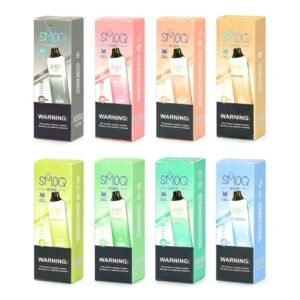 SMOQ 5% DISPOSABLE (600ML) 6.5K PUFFS 50CT/ DISPLAY
