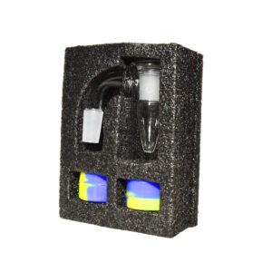 SMOQ GLASS RECLAIM KIT ASH CATHER (AC01) ( 14 MALE 90" DEGREE)