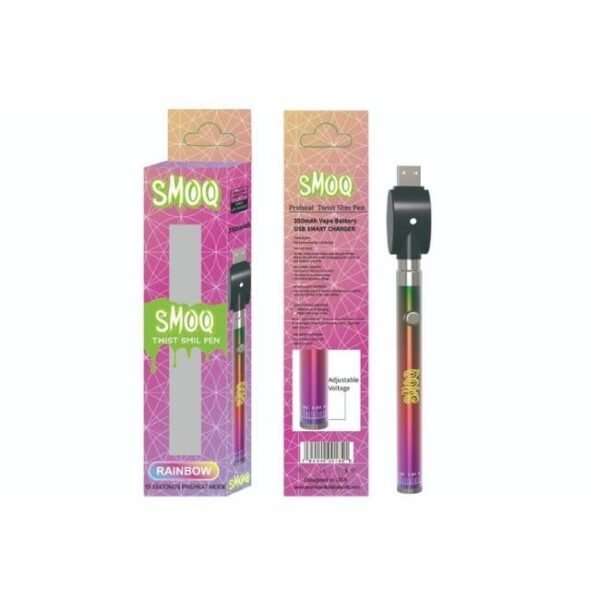 SMOQ TWIST 510 THREAD 350mAh BATTERY 10CT/BOX