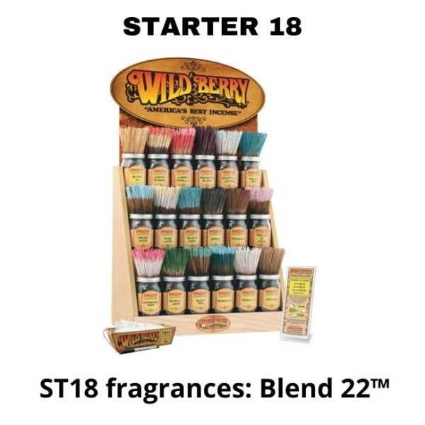 WILD BERRY 18 FRAGRANCE DISPLAY STARTER KIT