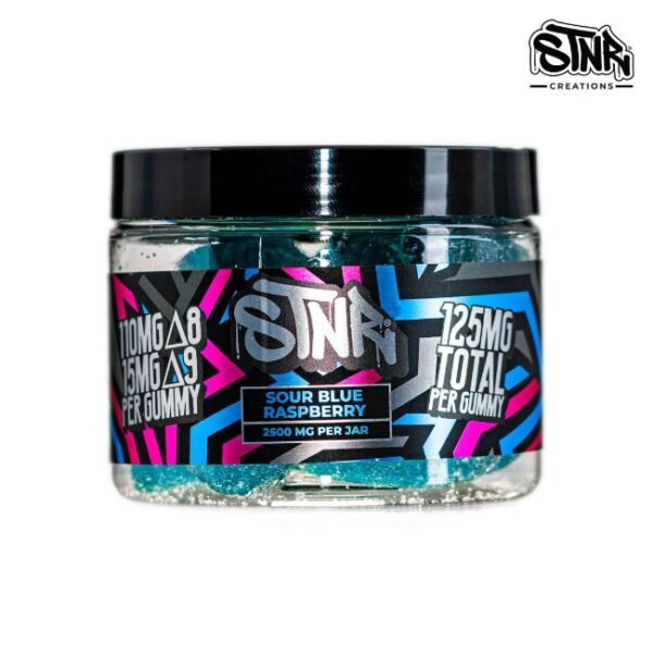STNR DELTA 8 + DELTA 9 2500MG GUMMIES 20CT/ JAR