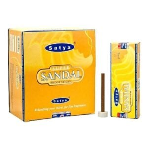 SATYA SUPER SANDAL DHOOP STICKS INCENSE 12CT/ BOX