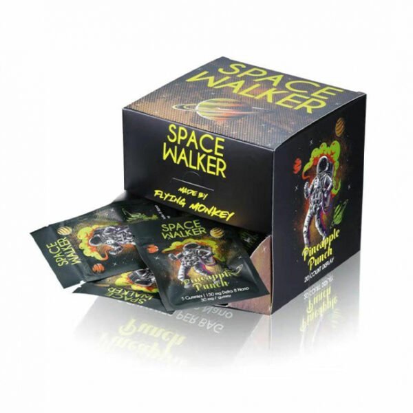 SPACE WALKER BY FLYING MONKEY DELTA 8 GUMMIES DISPLAY 20CT / BOX